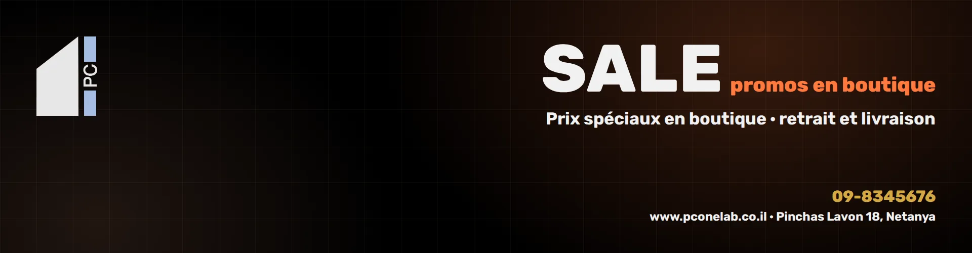 SALE - Produits populaires de notre boutique à Netanya — prix boutique, retrait ou livraison